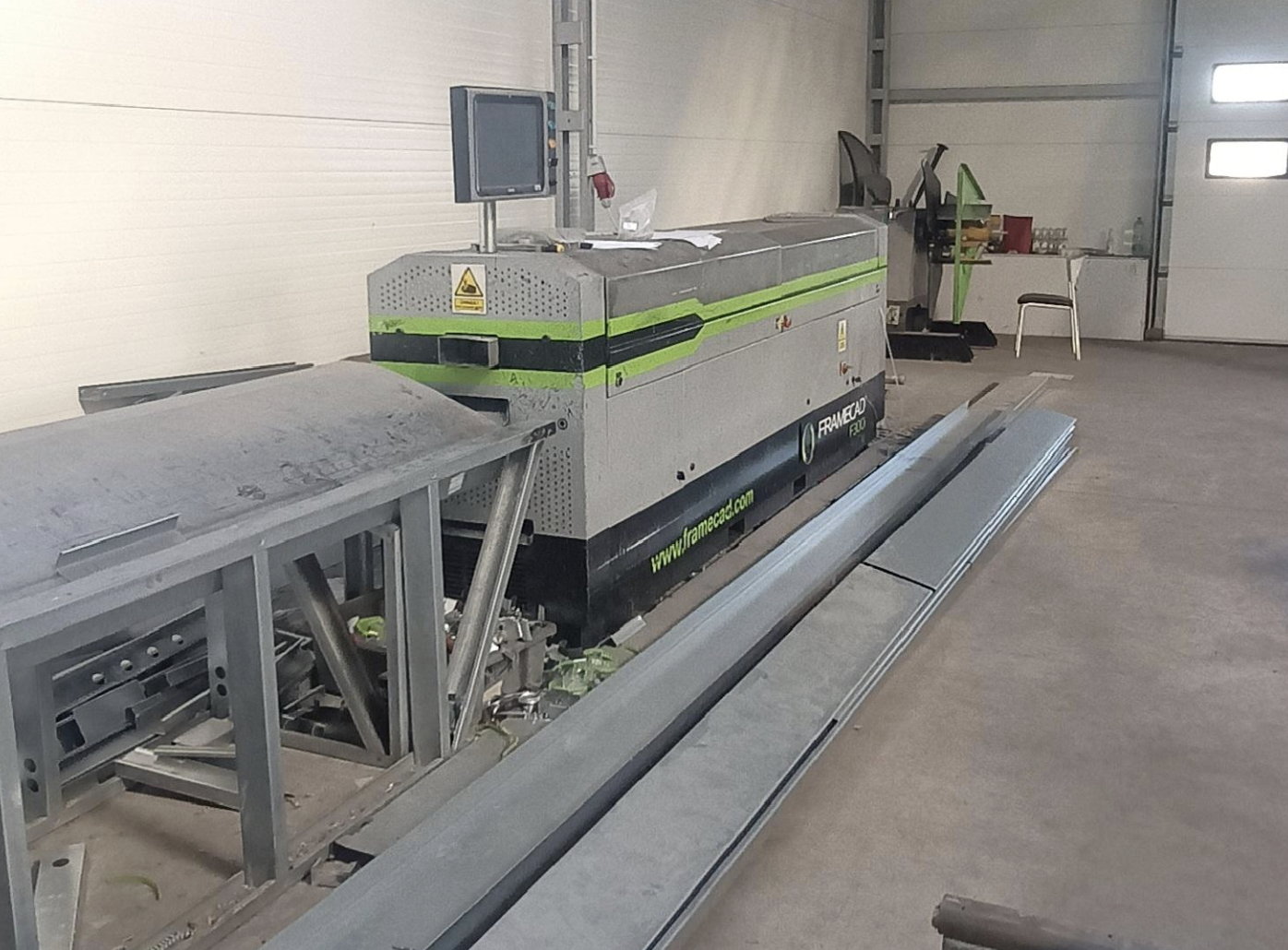Ligne de refendage Framecad FrameMaster F300i