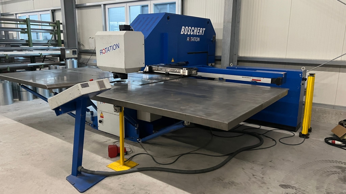 Poinçonneuse à cnc Boschert EL 1000 CNC Z "ROTA"