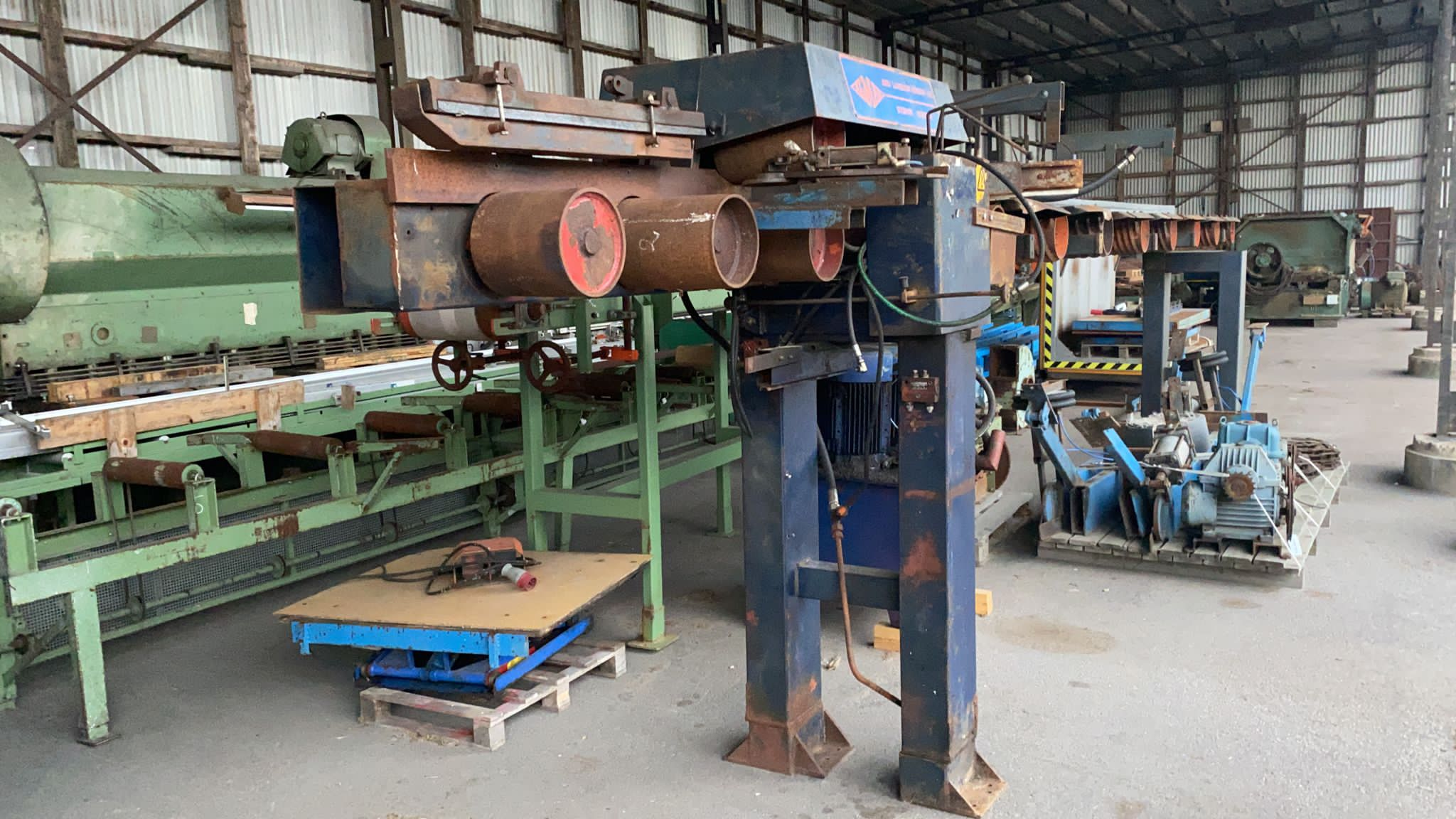 Corroyeuse Almab Feeding Conveyor For Planer