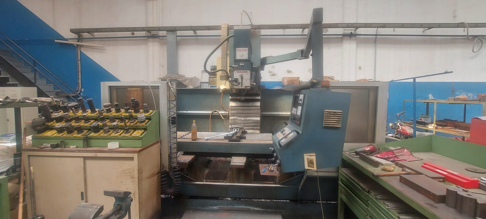 Fraiseuse cnc à banc fixe Gualdoni 1500