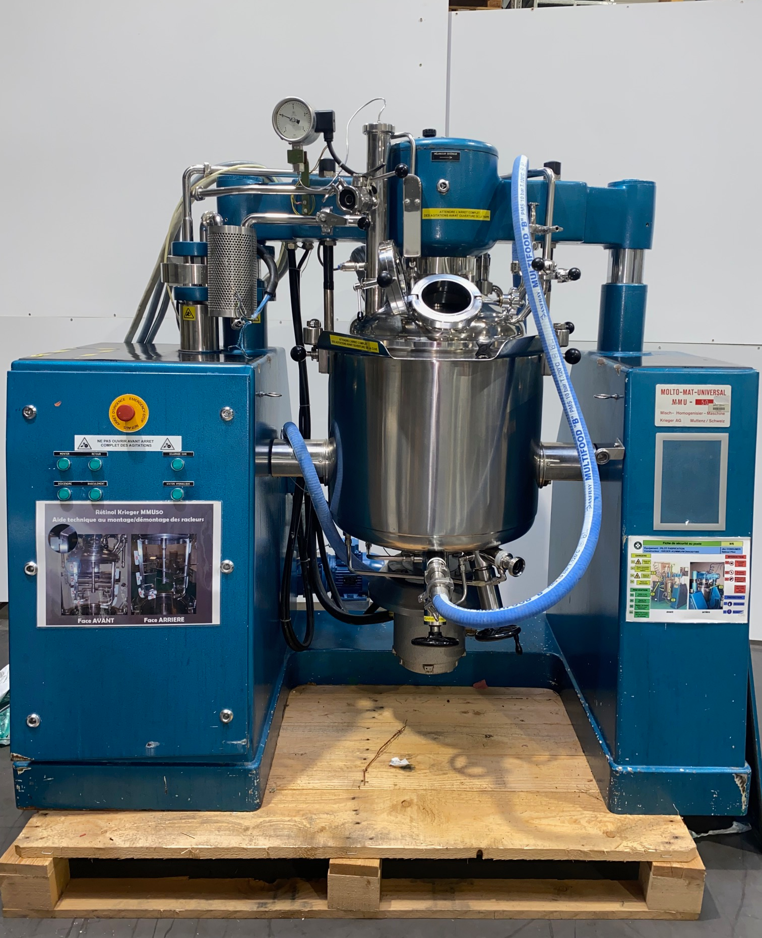 Mélangeur liquide KRIEGER AG MMU 50