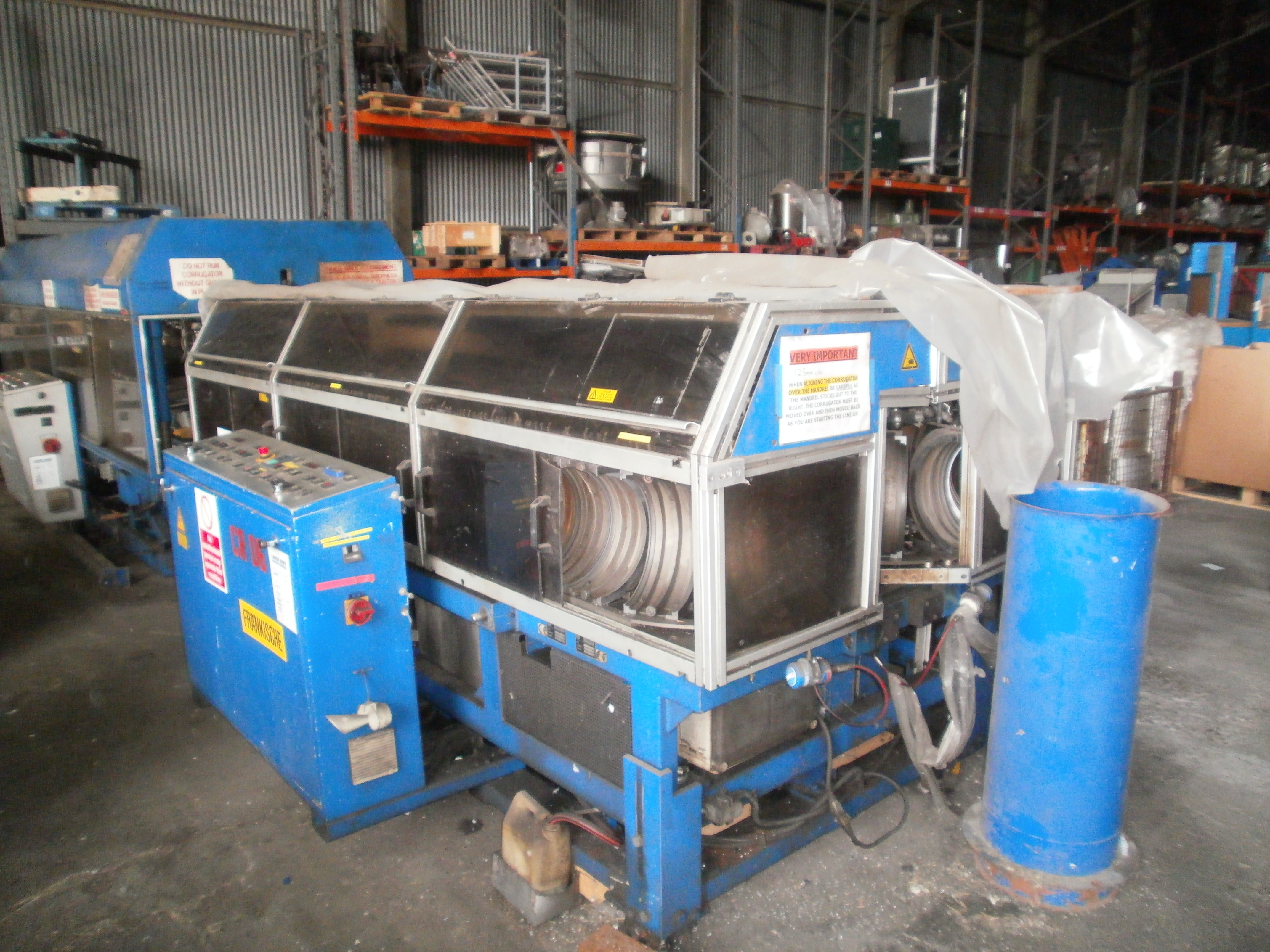 Machine plastique FRÄNKISCHE ROHRWERKE FDC 250-48
