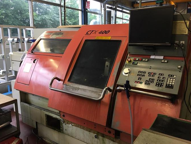 Tour motorisé cnc GILDEMEISTER CTX 400 d'occasion