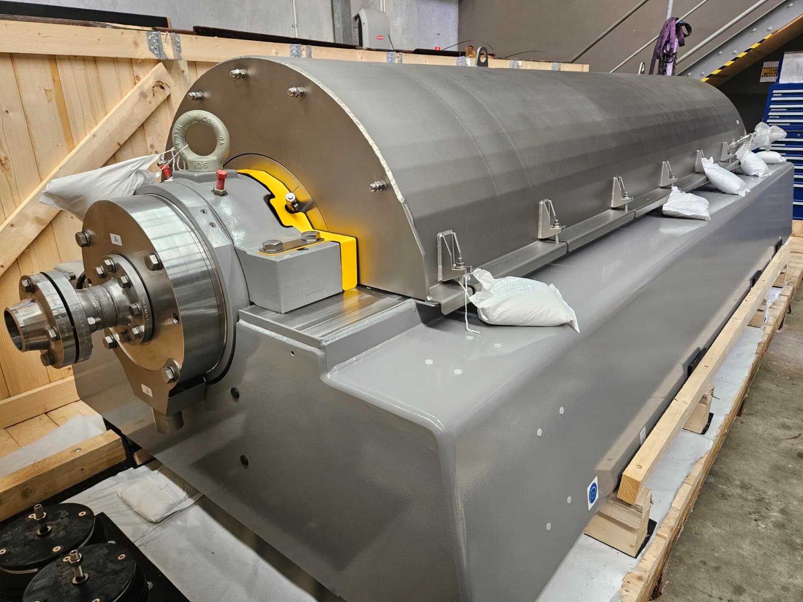 Centrifugeuse décanteuse à haut rendement GEA dryMaster CF8000