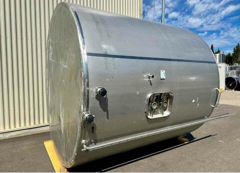 ETA - Cuve en acier inoxydable - Fermée - À température contrôlée - Fond plat - 220 HL - 10 unités