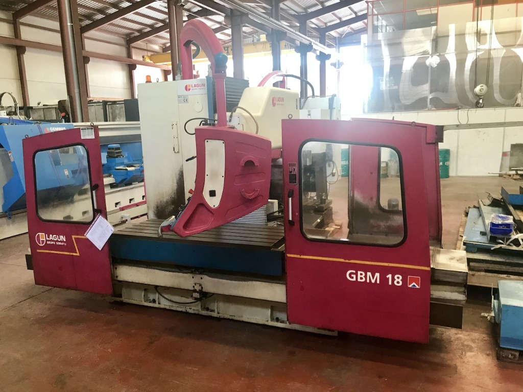 Fraiseuse cnc à banc fixe LAGUN GBM 18