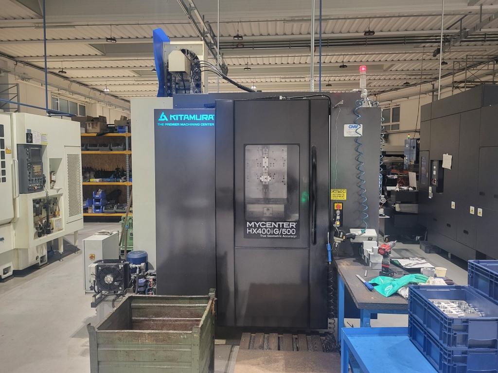 Centre d'usinage horizontal KITAMURA Mycenter HX400iG-500 d'occasion