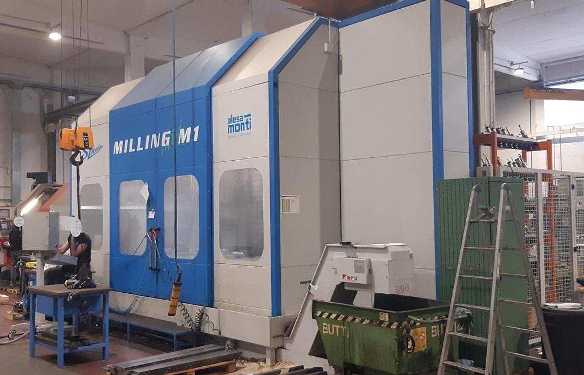 Fraiseuse à montant mobile ALESAMONTI Milling M1 Mini d'occasion