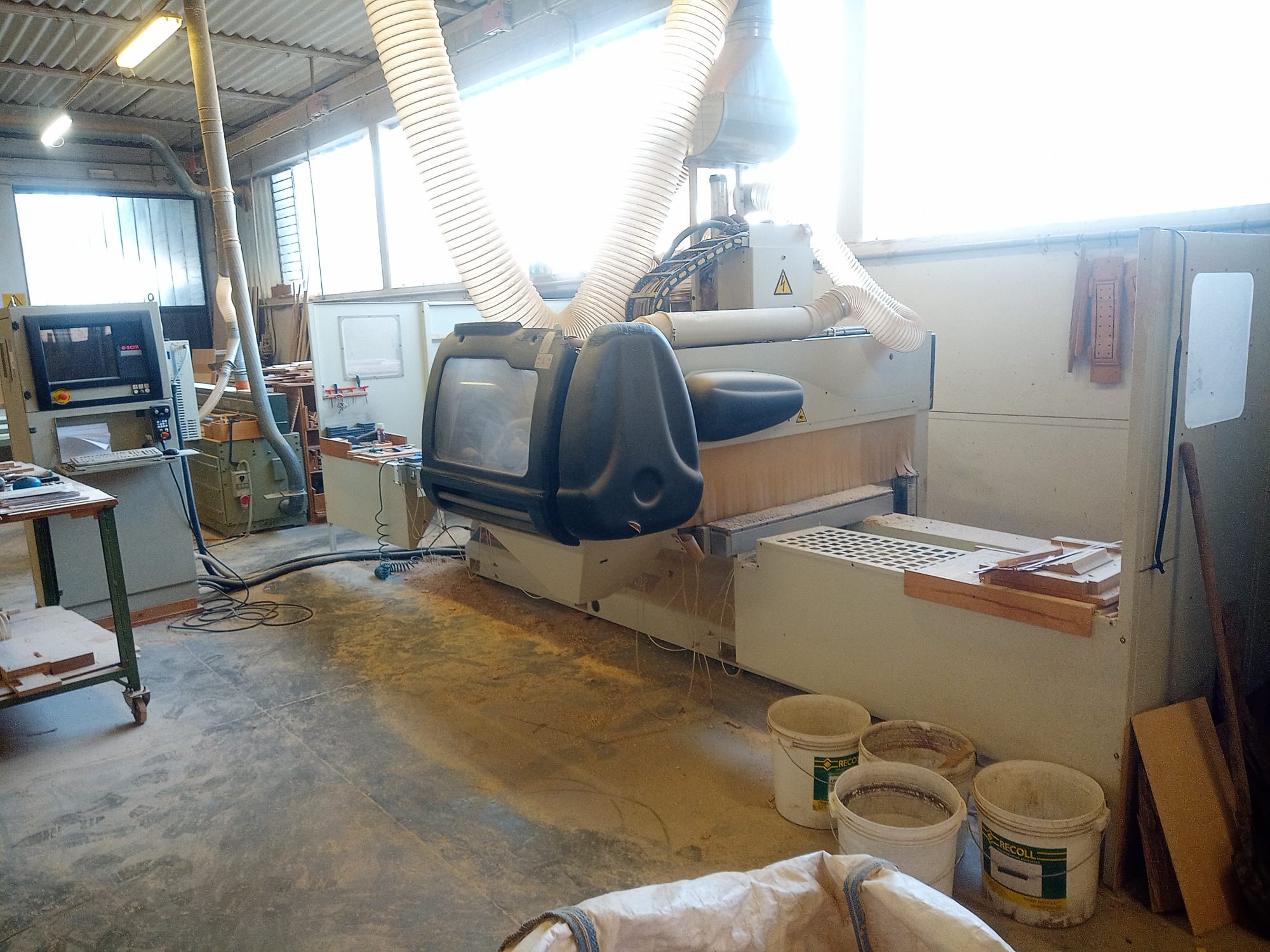 Centre d’usinage CNC bois SCM RECORD 130