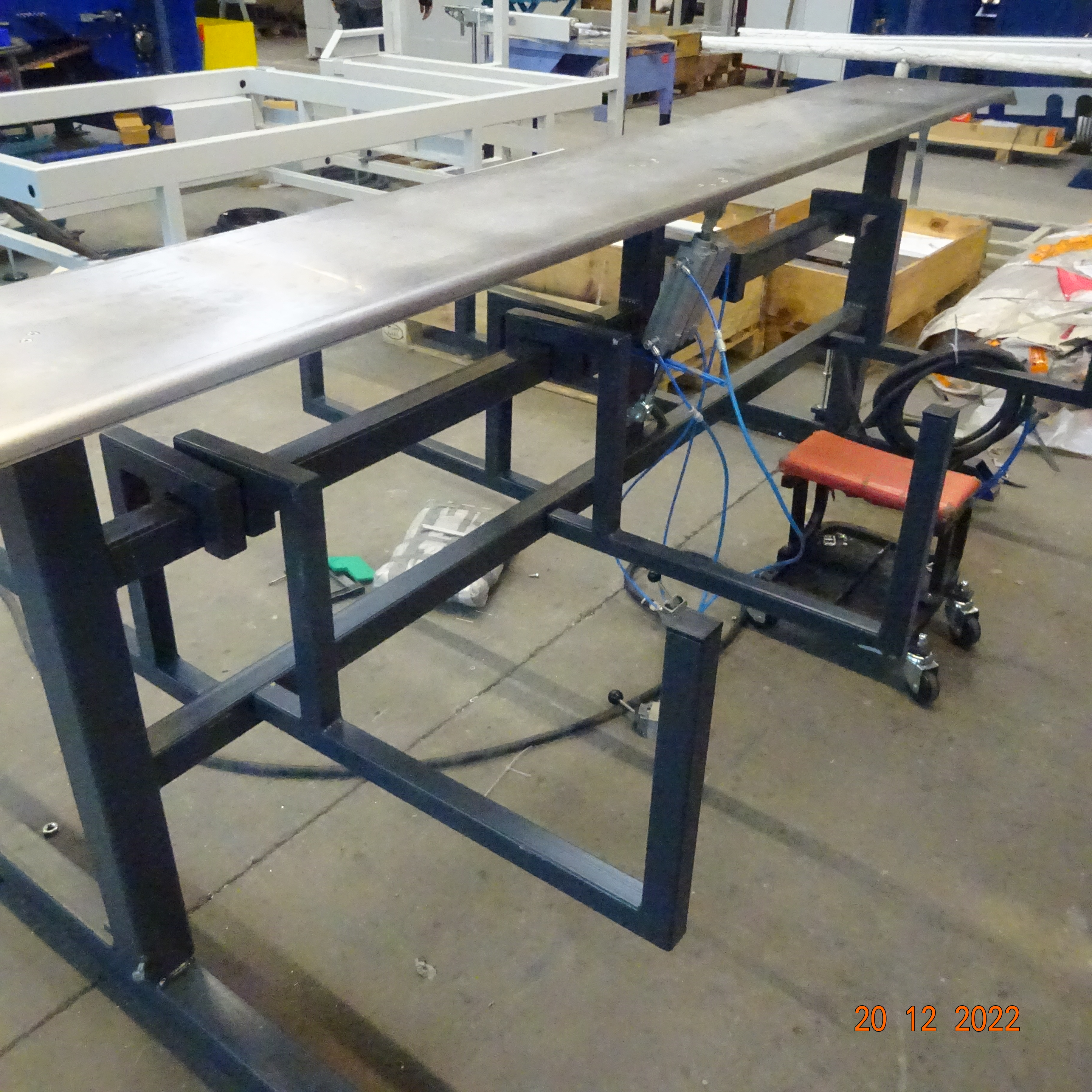 GRAEWE DKR 160/3000 Table basculante double pour profilés