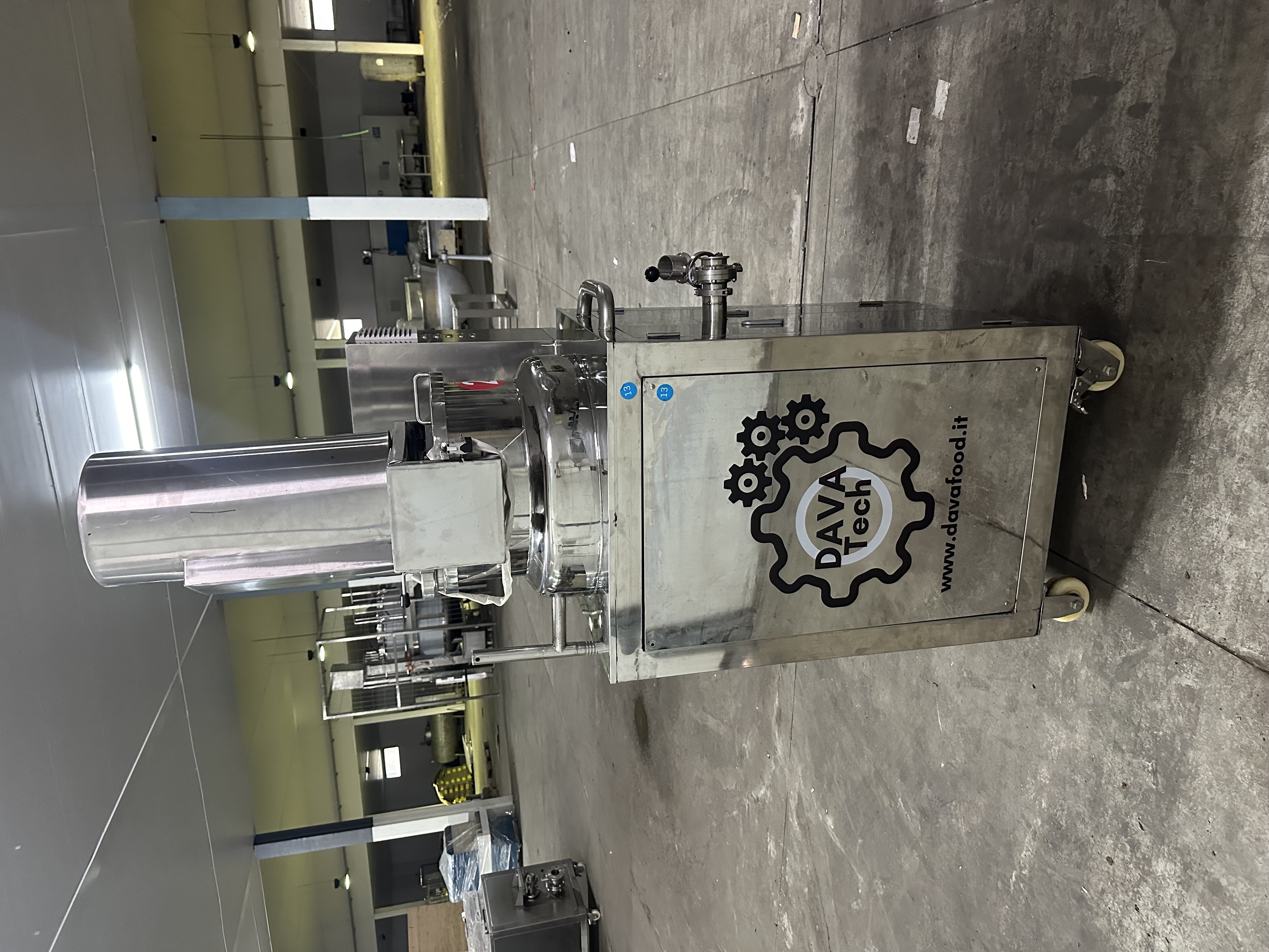 Dava Tech DF-50 - Emulsionneur/Cuiseur/Mélangeur 50L mobile.