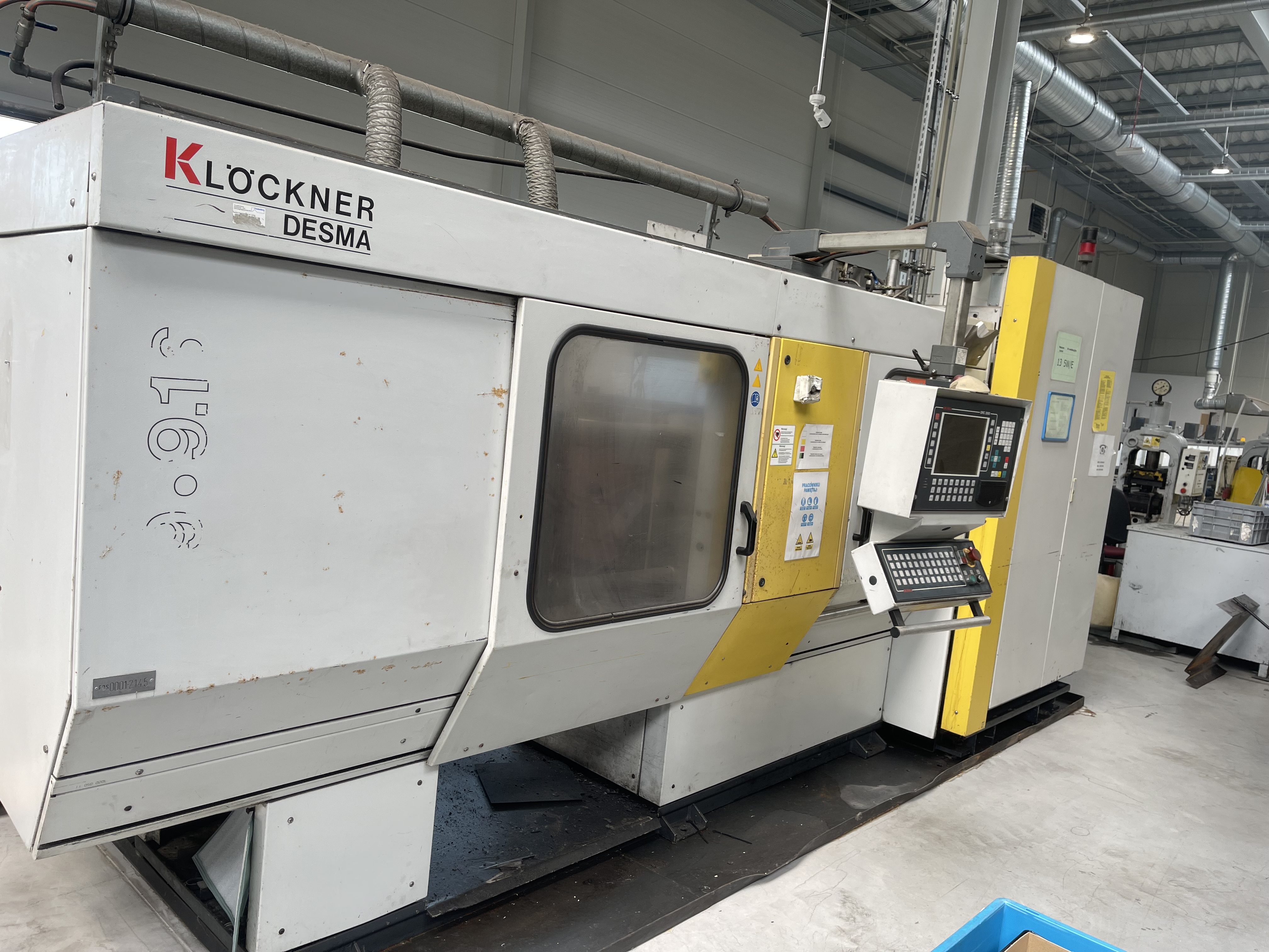 Machine à injecter le caoutchouc Desma 969.100