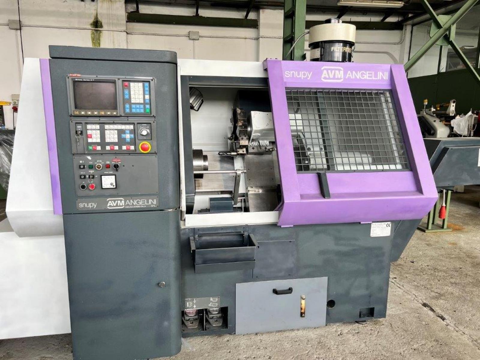 Tour cnc avec outils fixes AVM ANGELINI SNUPY d'occasion