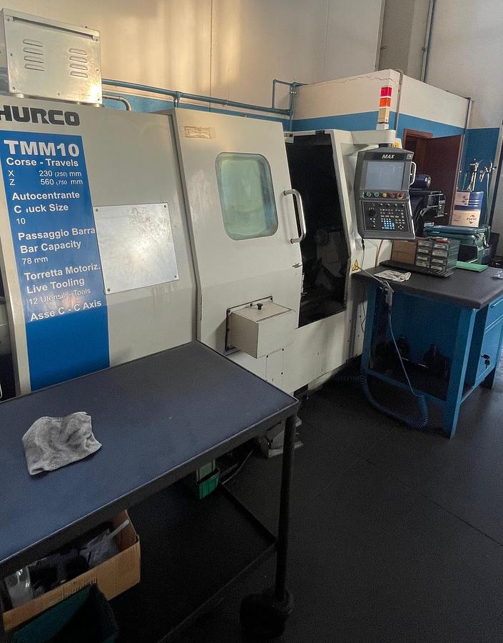 Tour motorisé cnc HURCO TMM10 d'occasion
