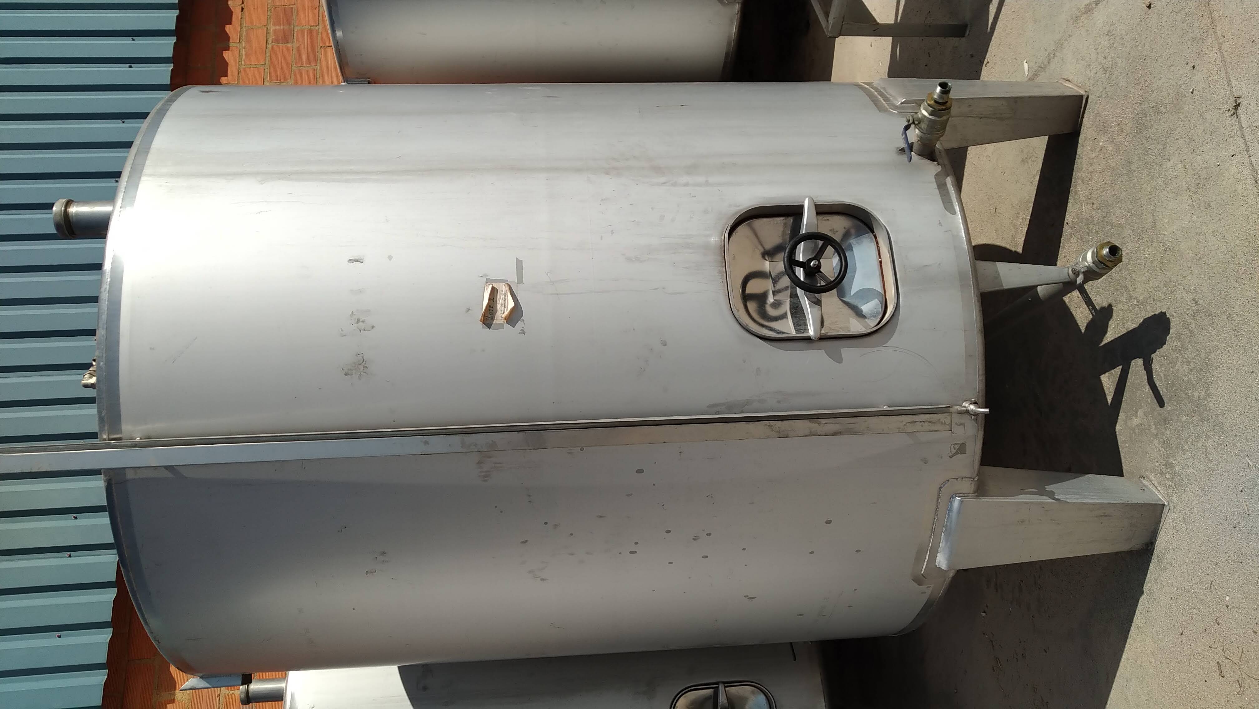 Réservoir en acier inoxydable Inox 316 de 5000 L