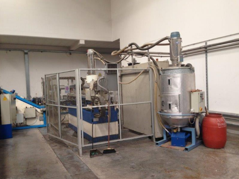 Extrudeuse monovis Omb Battaglio PA 110/150