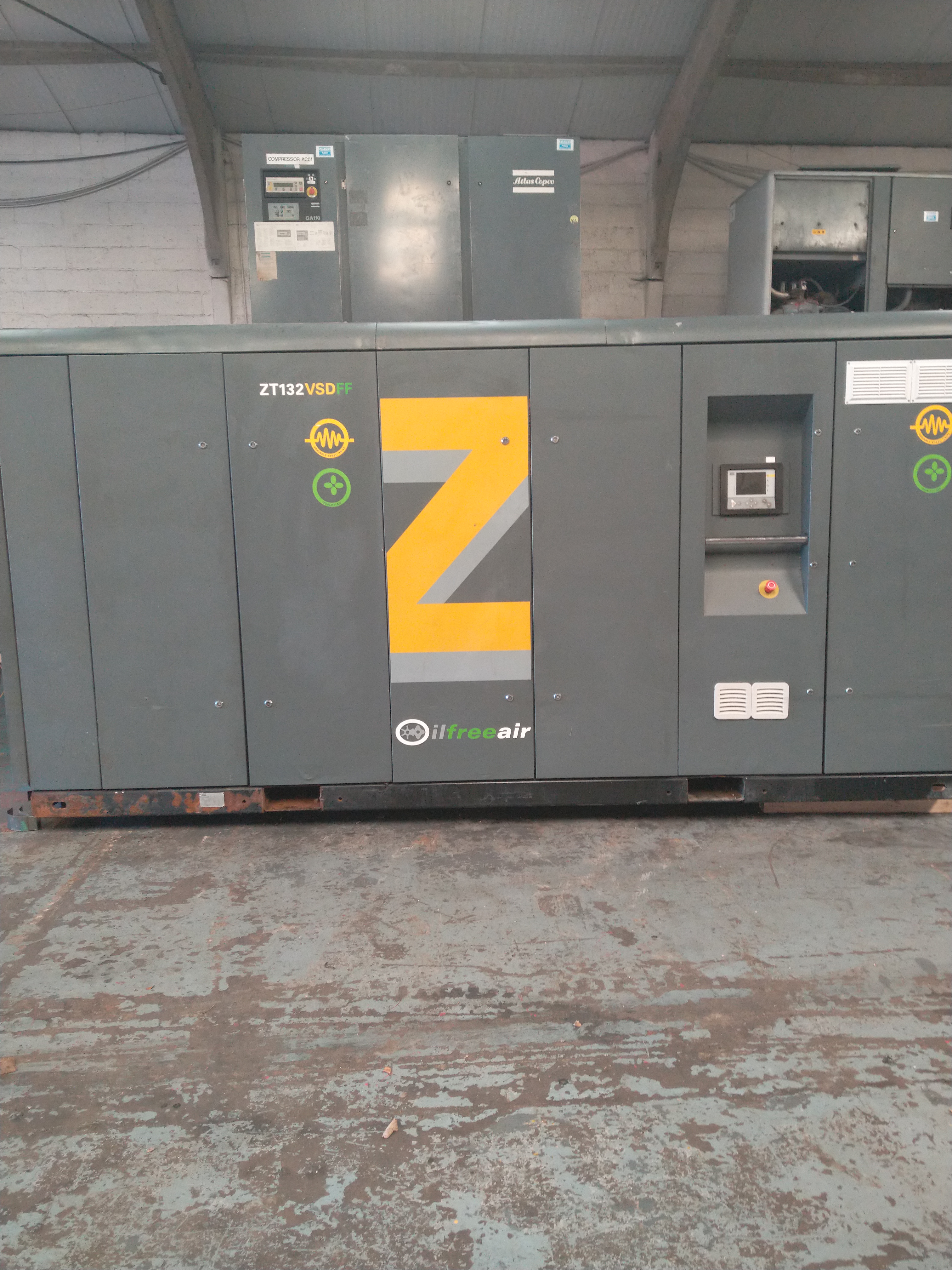 Compresseur atlas copco zt132 vsd IMD