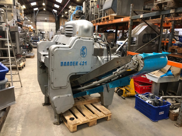 Machine de découpe de viande Baader 421 main capes