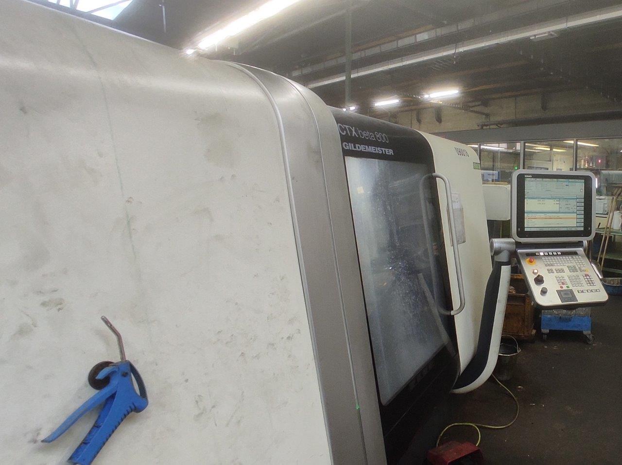 Tour motorisé cnc DMG GILDEMEISTER CTX BETA 800 d'occasion