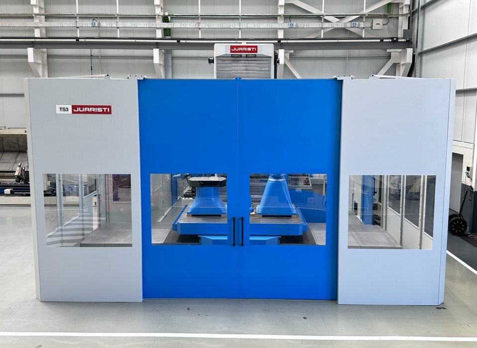 Fraiseuse cnc à banc fixe Juaristi TS-3 - -MG 12