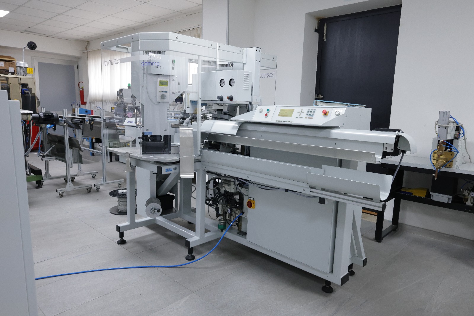 Machine de découpe, lavage et blanchiment de fruits et légumes Komax GAMMA 311