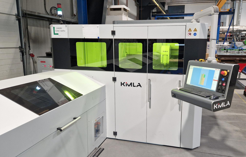 Machine de découpe laser Kimla Powercut LF 1530 4 kW
