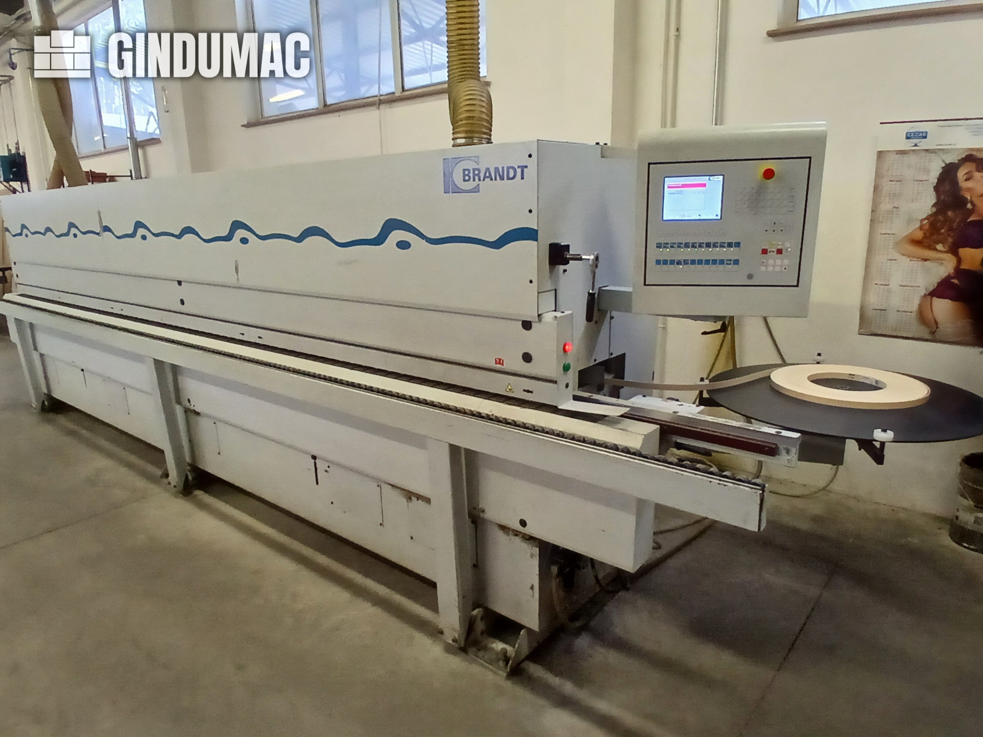 Plaqueuse de chants unilatérale BRANDT OPTIMAT KDF 670