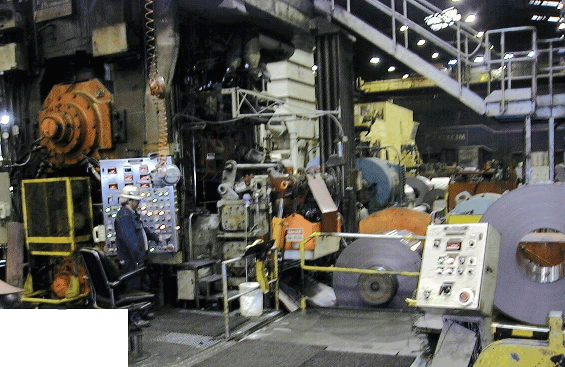 Machine de tôlerie . .