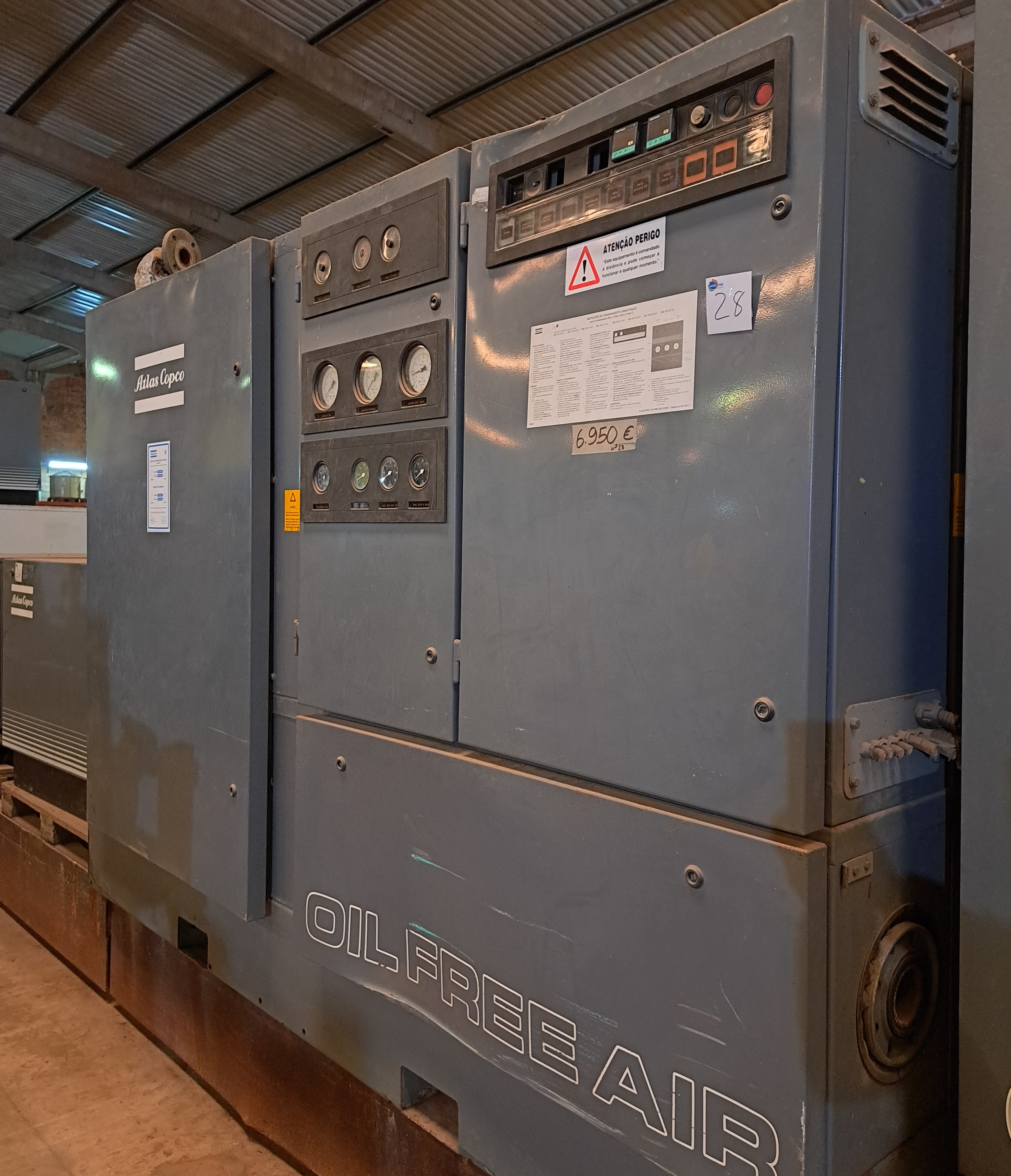 Compresseur Atlas Copco ZR4 - 52
