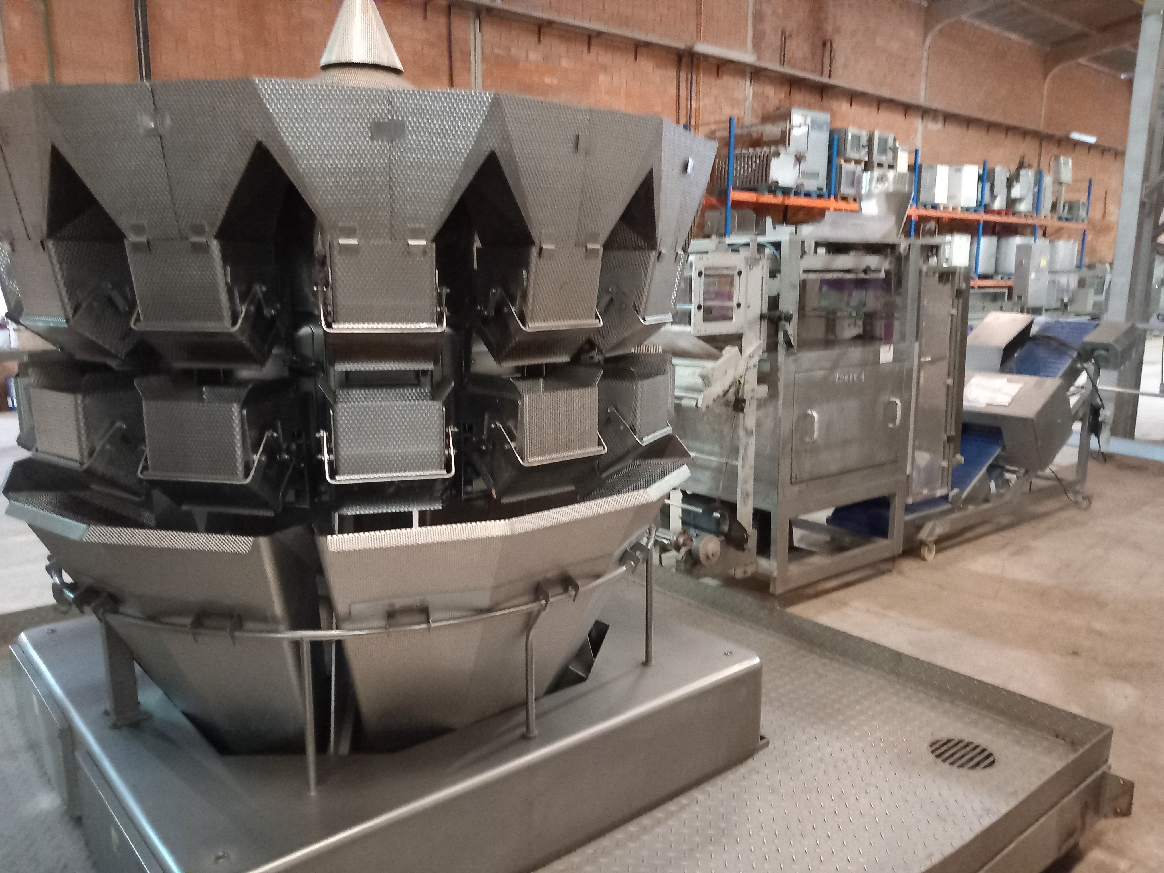 Machine de découpe, lavage et blanchiment de fruits et légumes ISHIDA INNO-TECH