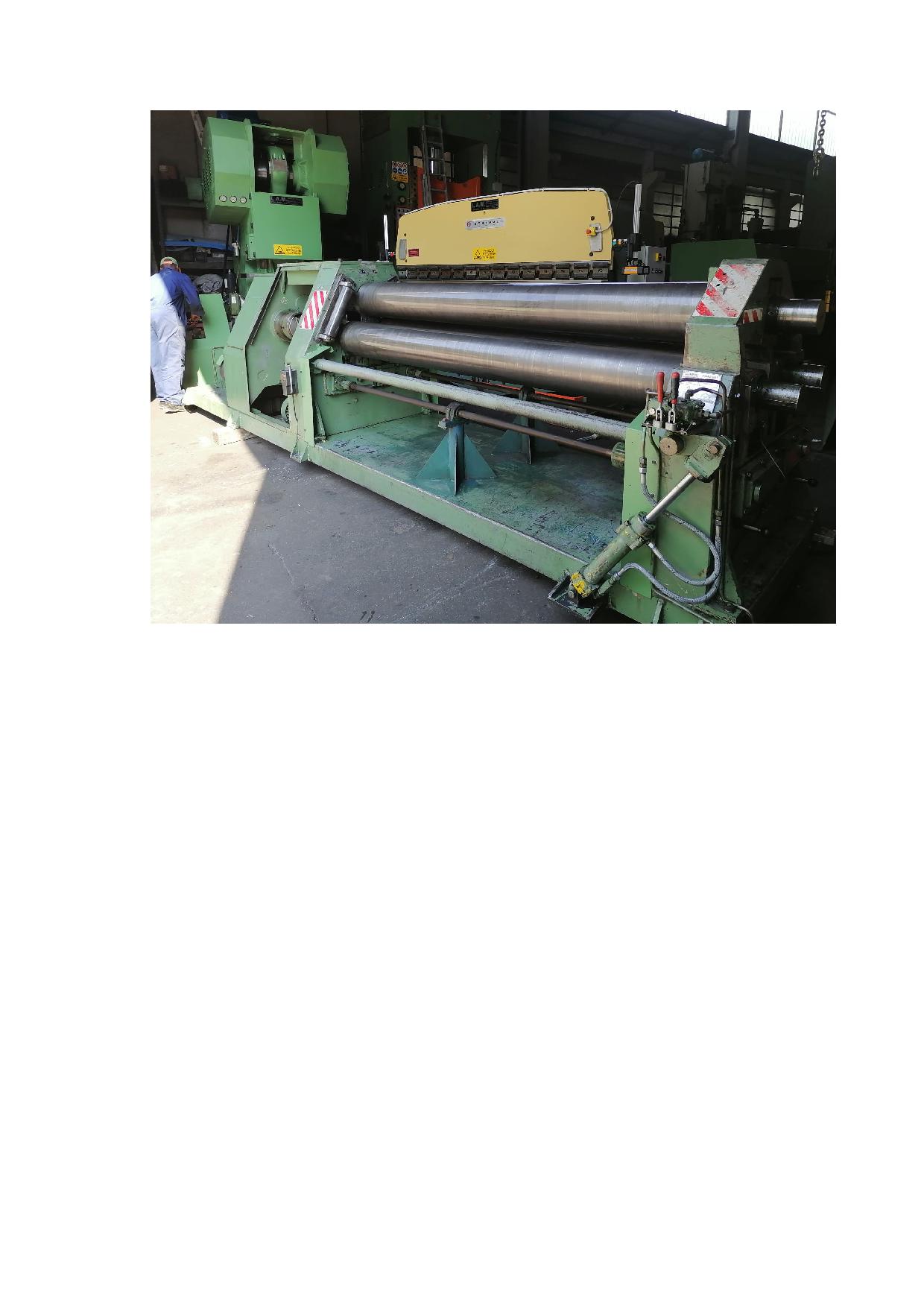 Rouleuse de tôles IMCAR 2550X12/14