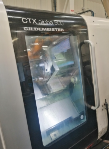 Tour motorisé cnc GILDEMEISTER ALPHA CTX 500 d'occasion