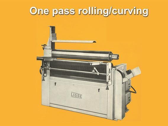 Rouleuse de tôles Lisse B150-30