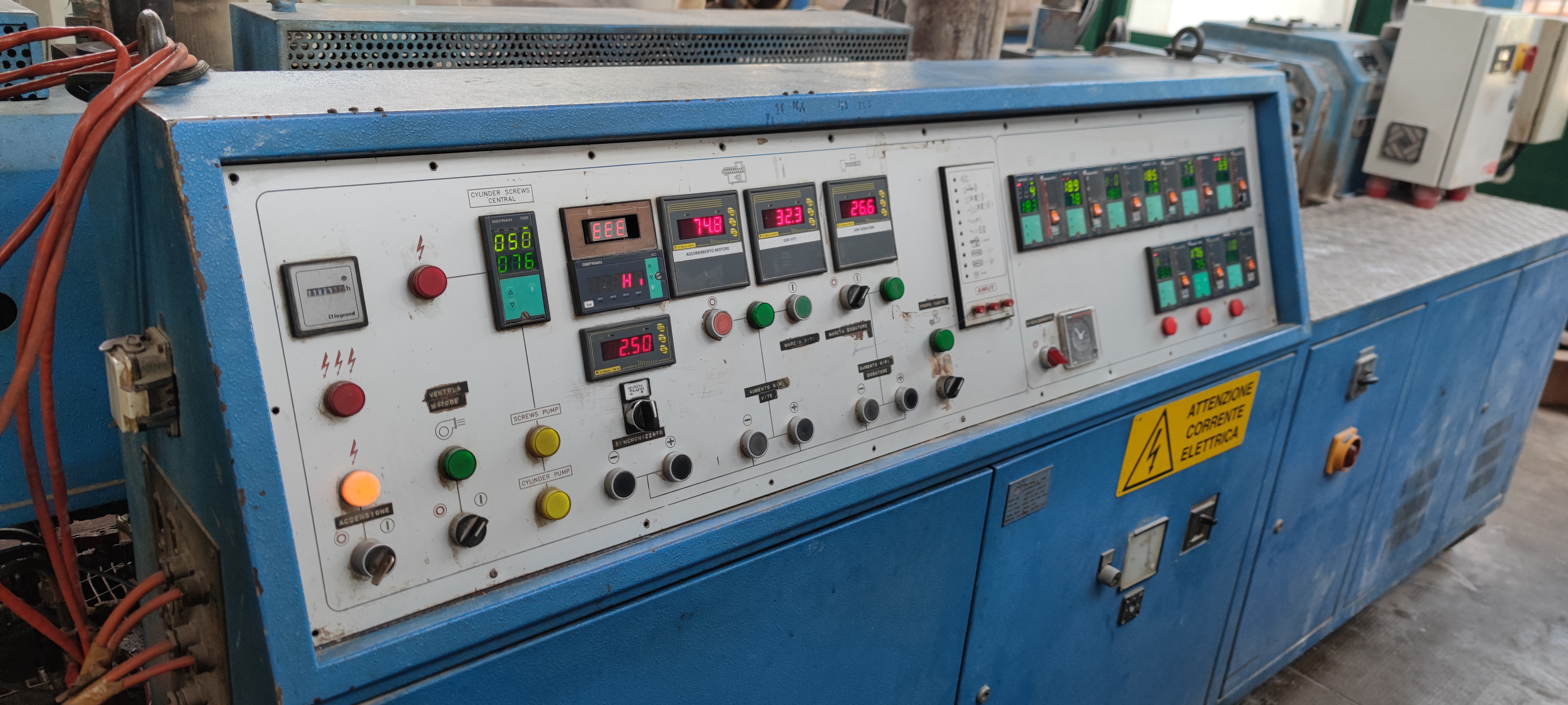 Extrudeuse monovis Amut BA92 NOVEL