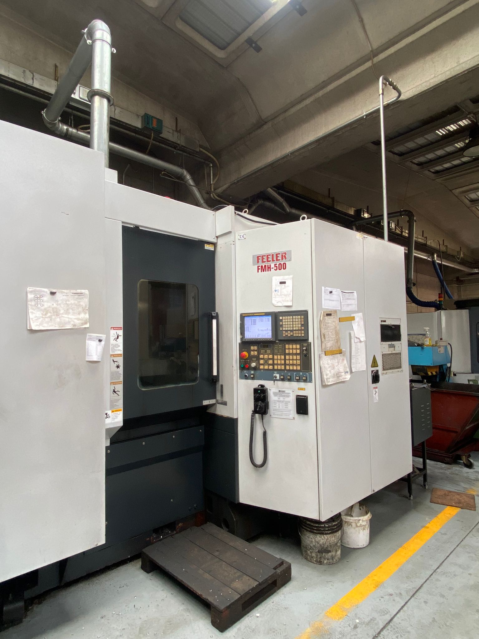 Centre d'usinage horizontal FEELER FMH-500 d'occasion