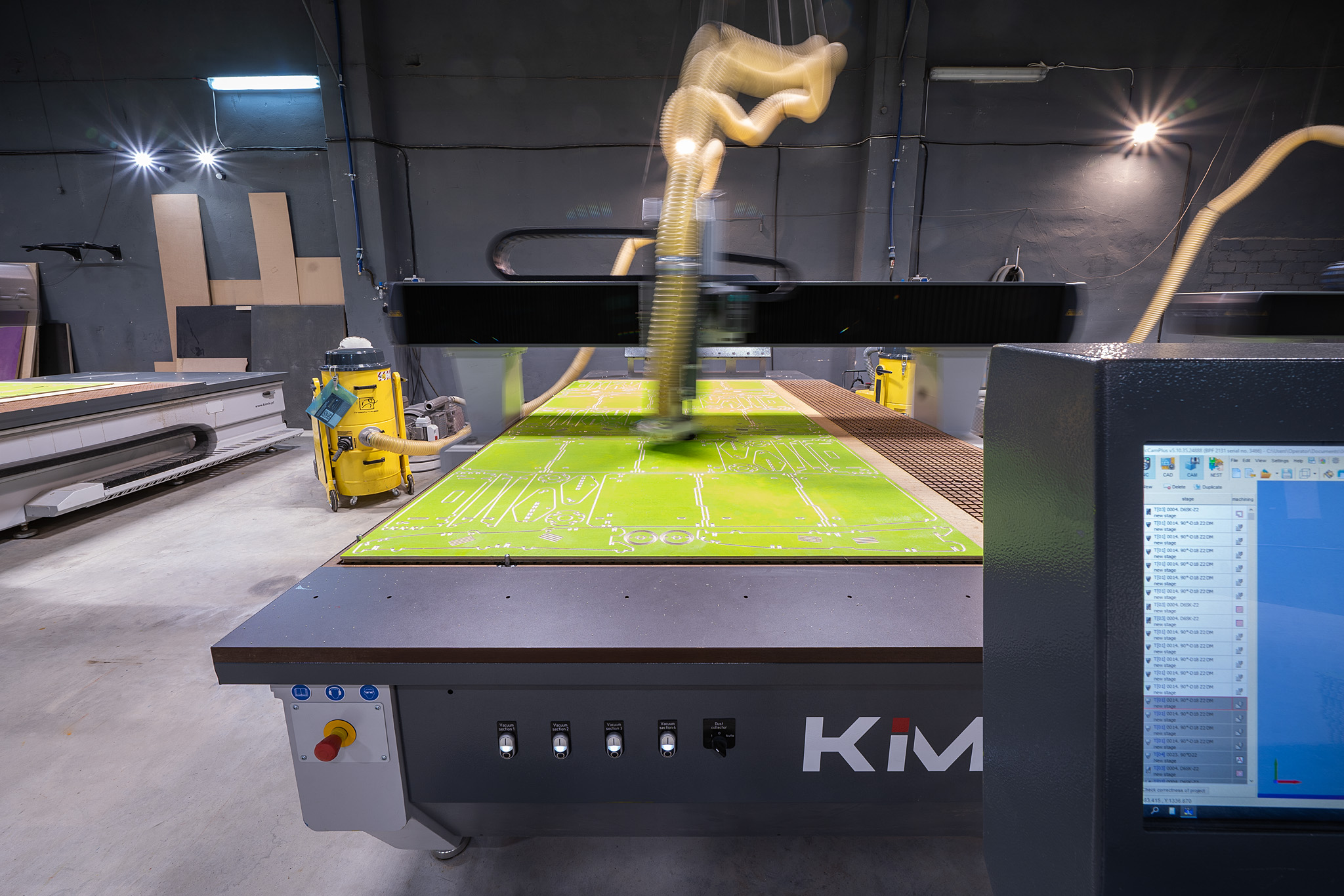Centre d'usinage à bois cnc Kimla CNC Router KIMLA BPF2131