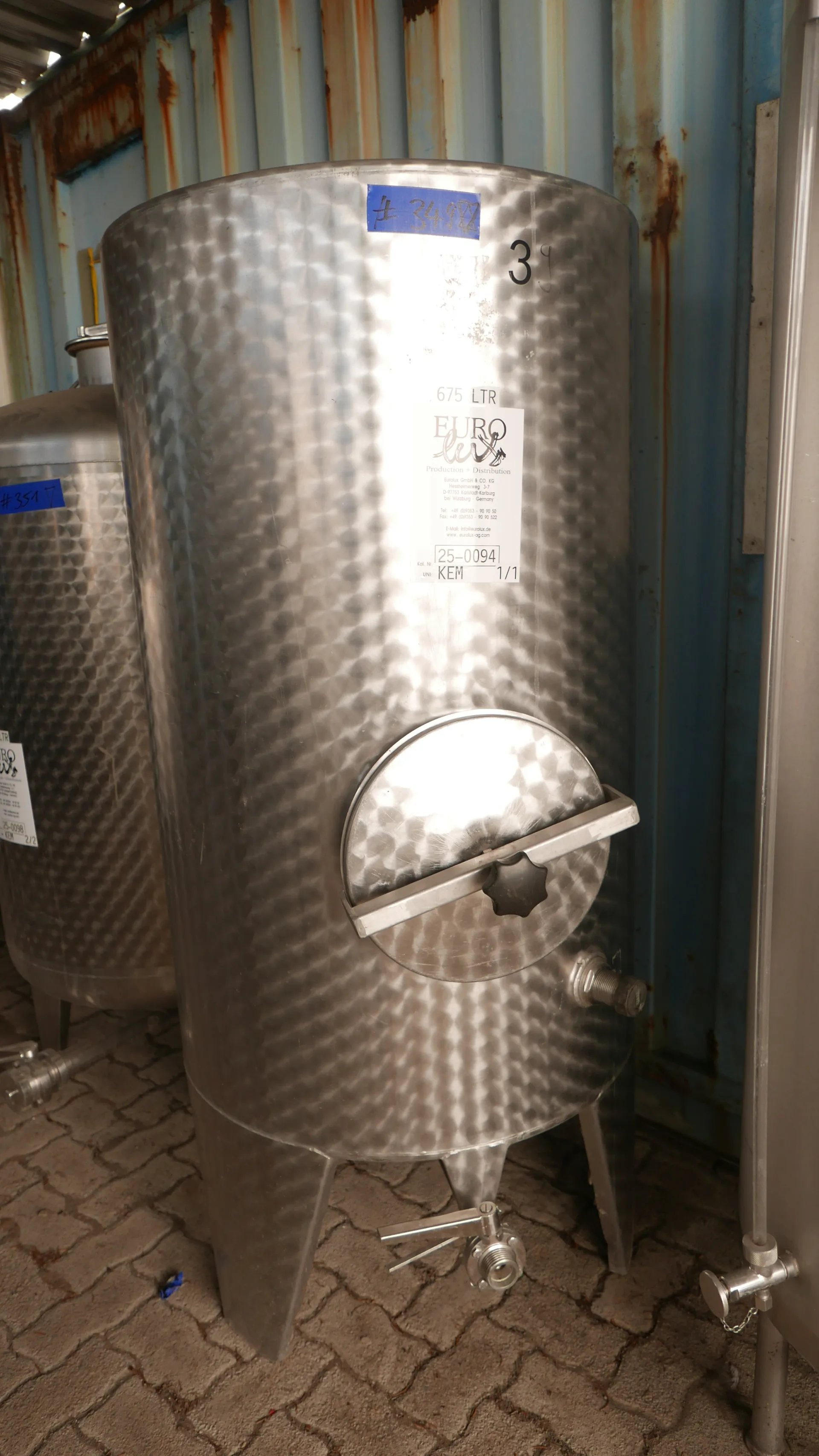 Cuve EUROLUX 675L