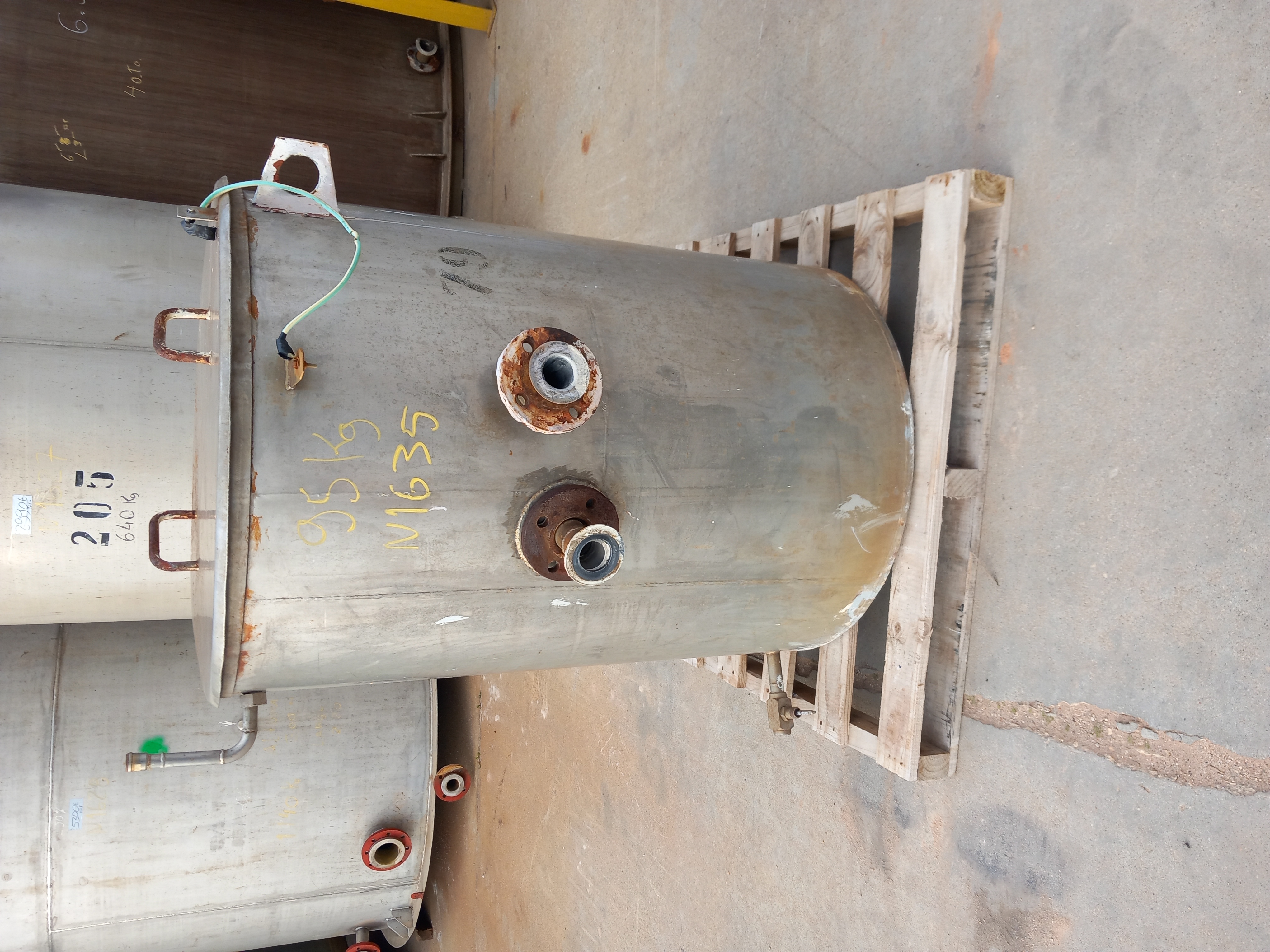 Réservoir en acier inoxydable 316 de 0,6 m3