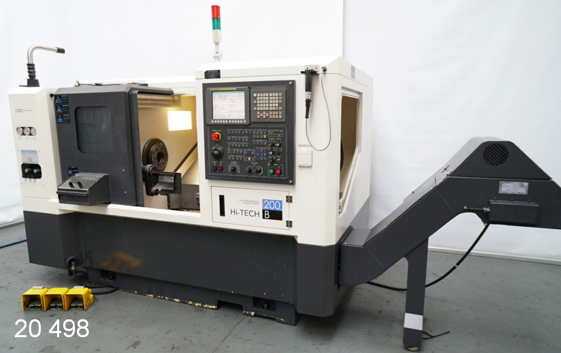 Tour motorisé cnc Hwacheon HI-TECH 200 BI d'occasion