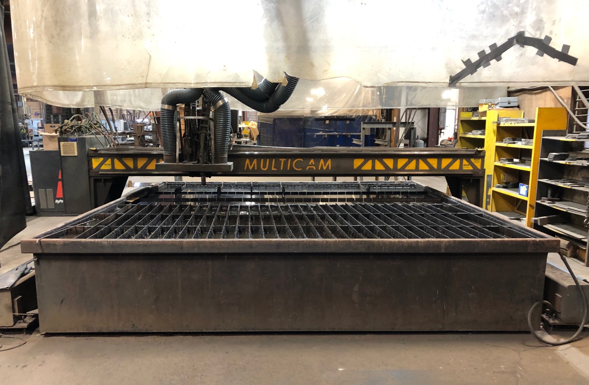 Table Plasma MultiCam 6000 2008 10' x 12'