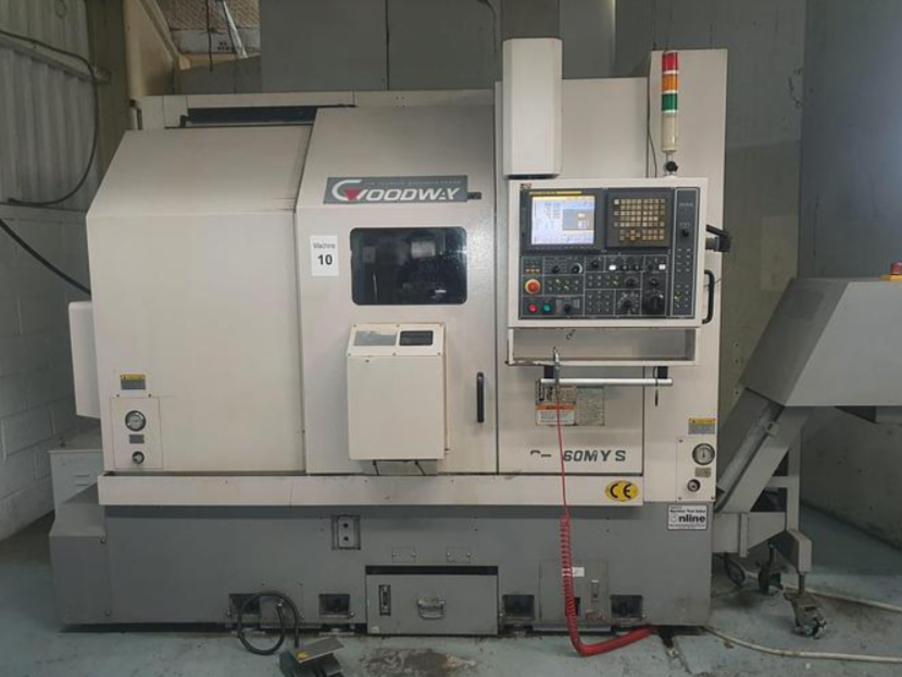 Tour motorisé cnc Goodway GS-260MYS d'occasion
