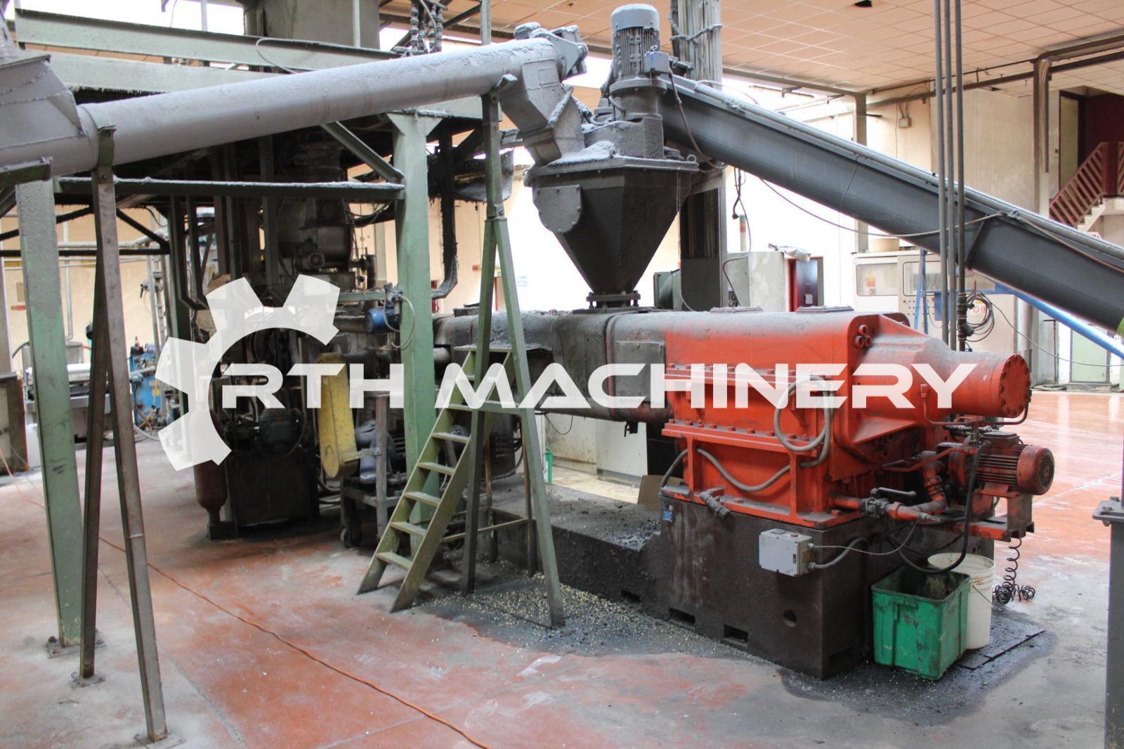 ICMA SAN GIORGIO, ANNEE 1988, Extrudeuses pour le recyclage des matières plastiques
