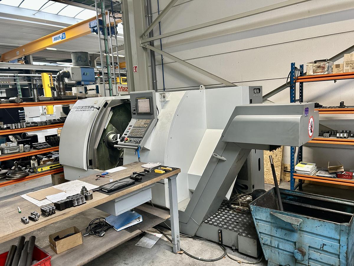Tour motorisé cnc GILDEMEISTER CTX 400 S2 d'occasion