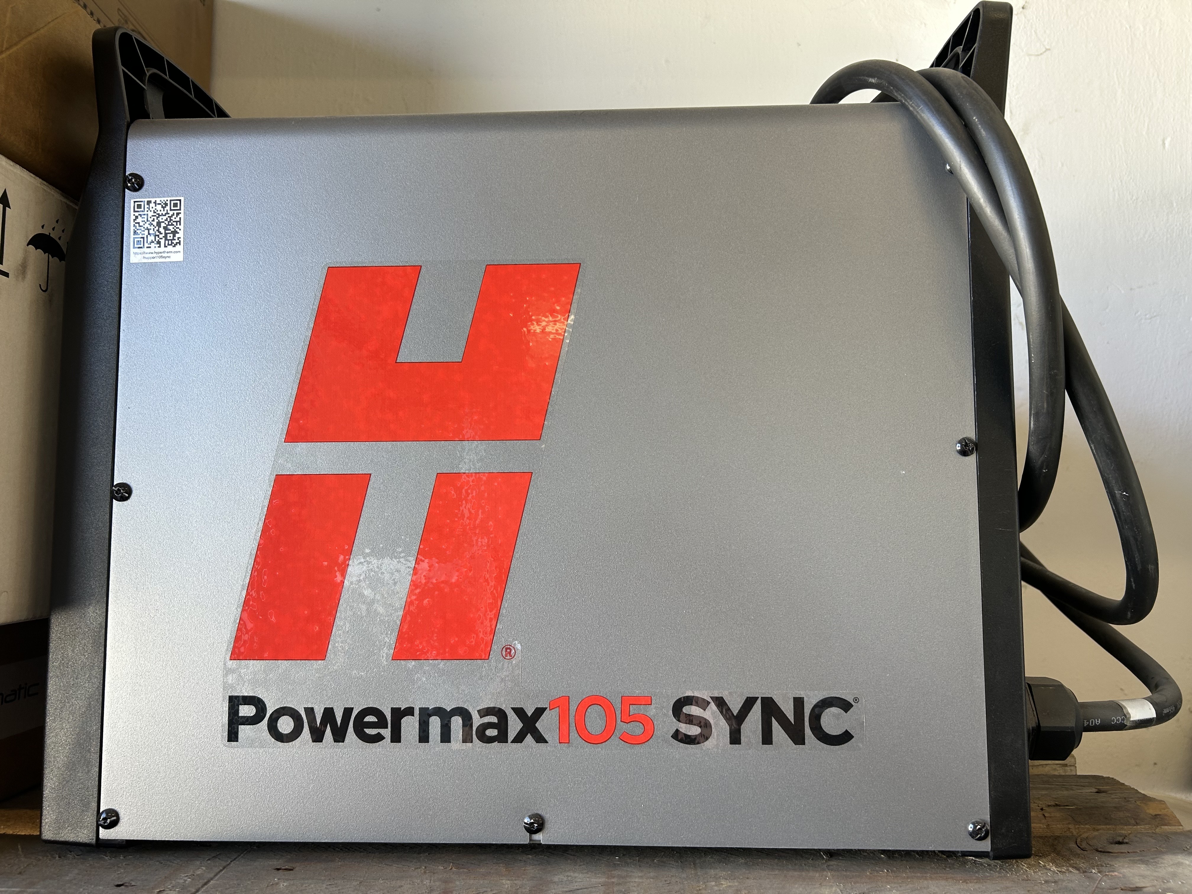 Machine de découpe plasma / gaz Hypertherm Powermax 105 SYNC Faible nombre d'heures