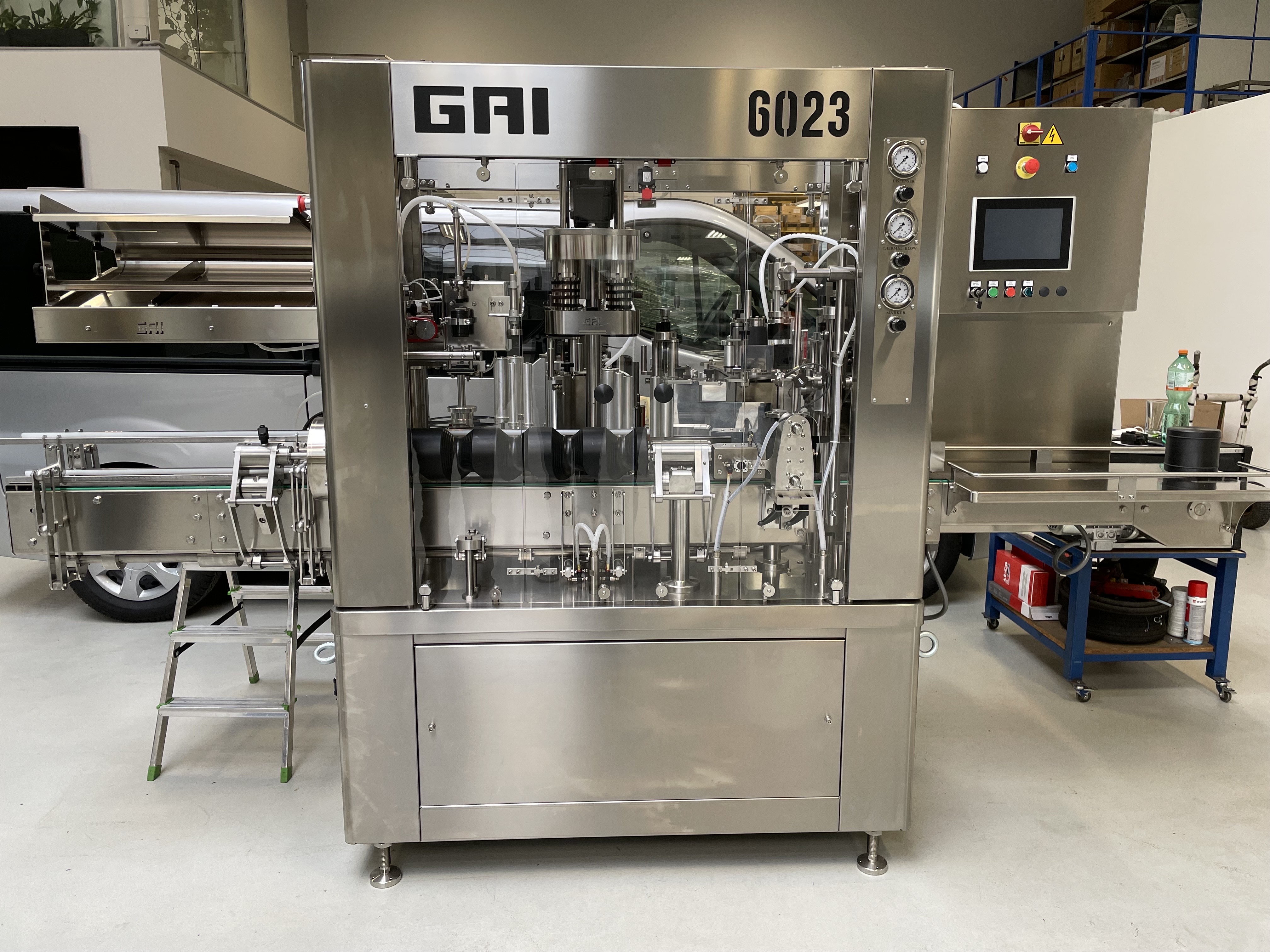 Machine pour la production de vin, bière ou alcool GAI 6023 Faible nombre d'heures