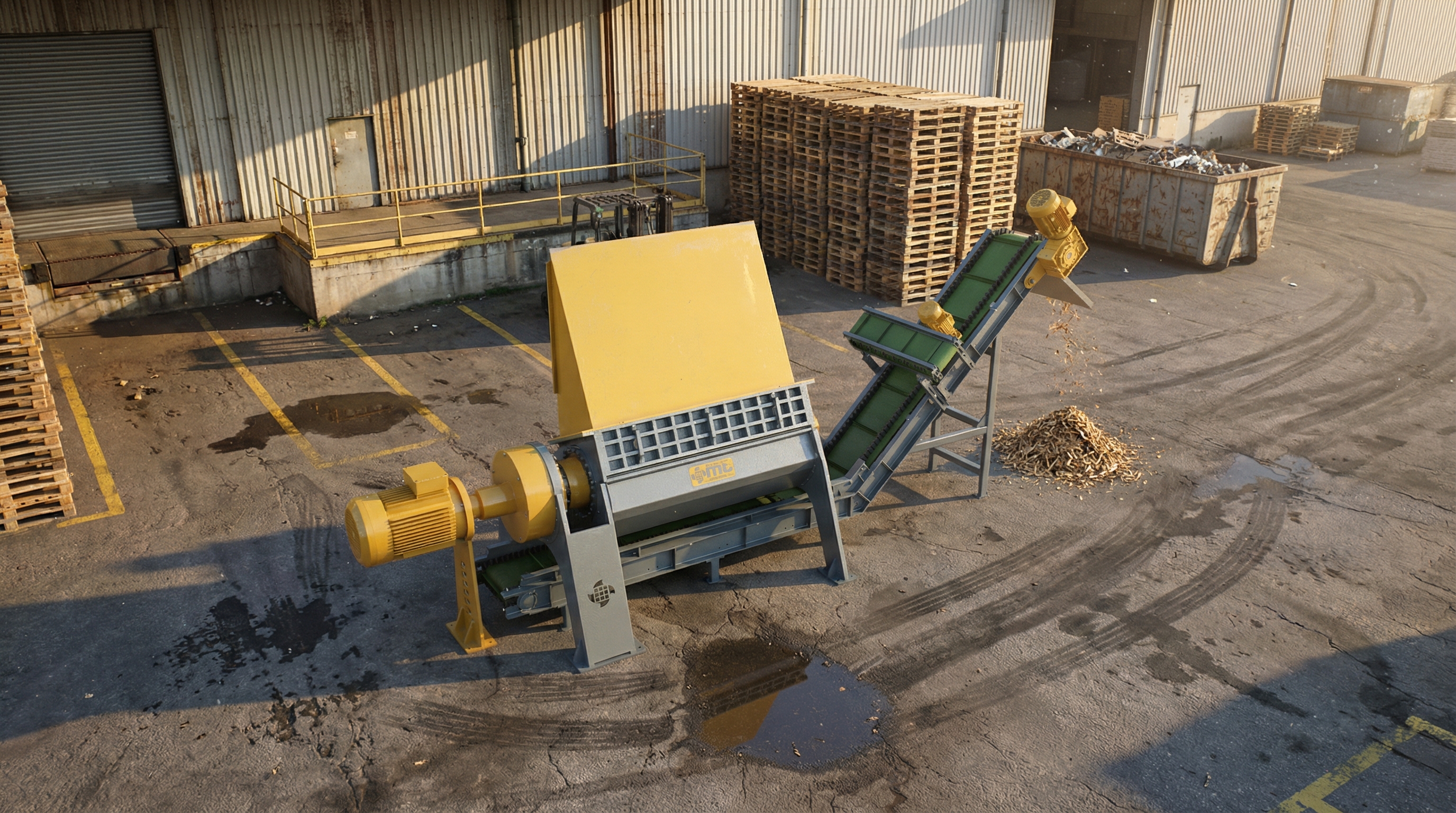 Broyeur de palettes MT Makina série TSV
