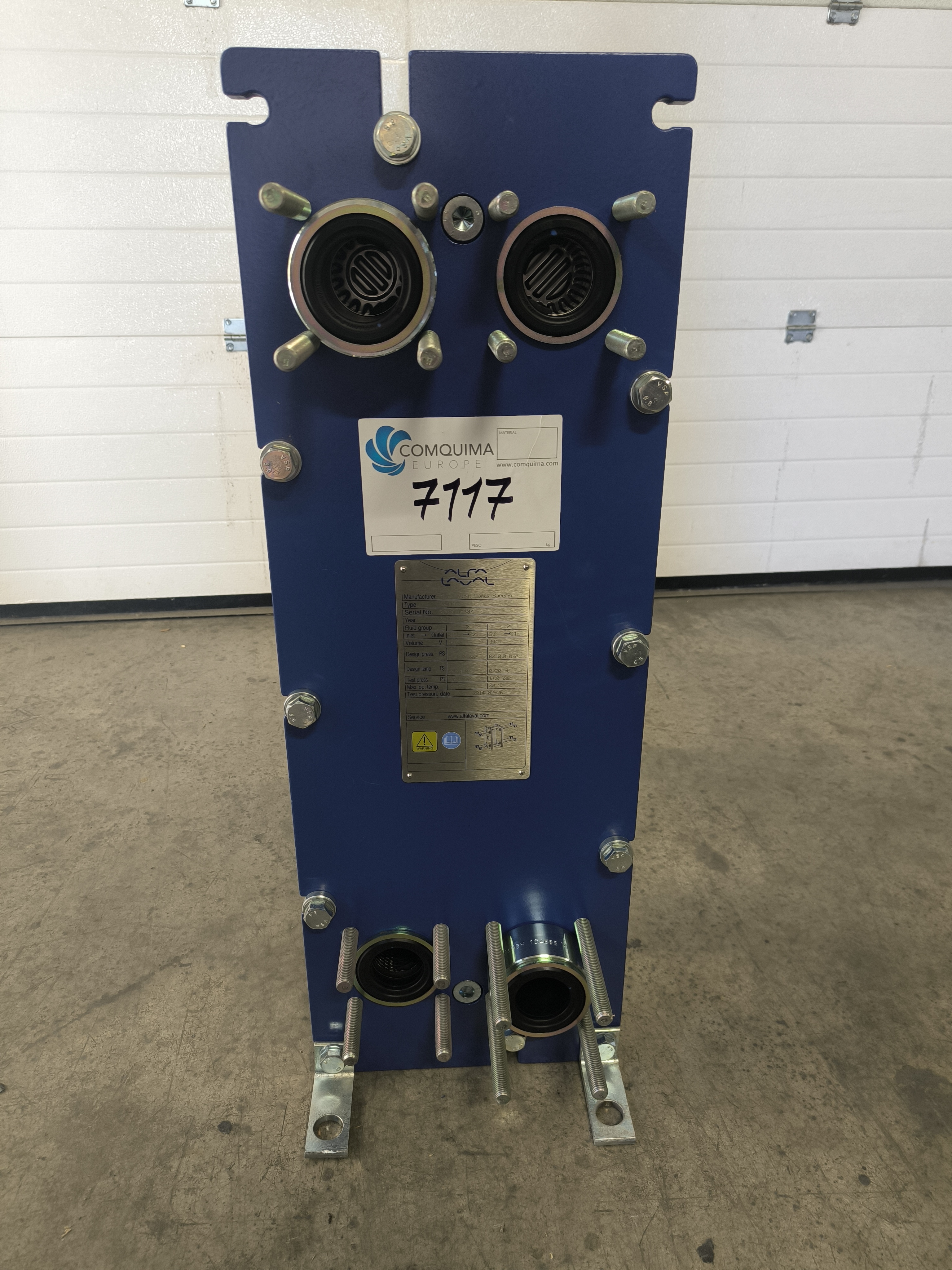Machine pharmaceutique / chimique ALFA LAVAL M6 FM