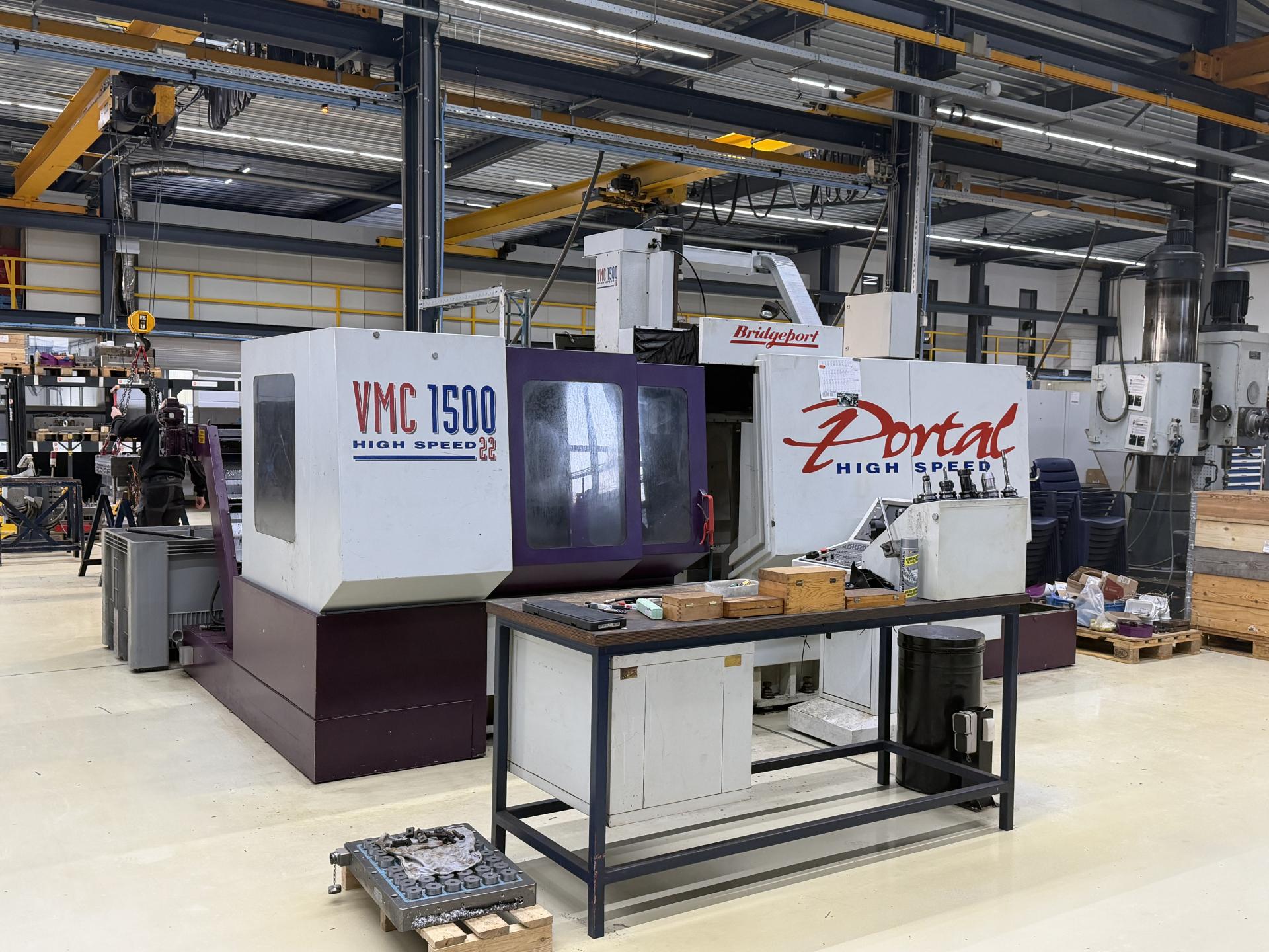 Fraiseuse à portique BRIDGEPORT VMC 1500