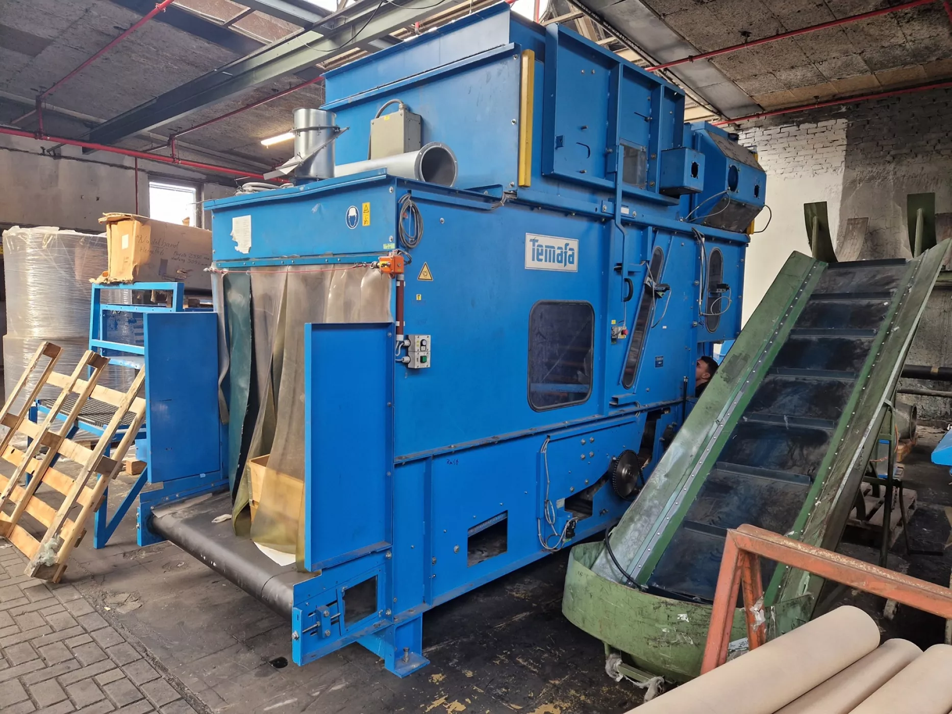Chariot-matelasseur TEMAFA Bale Opener