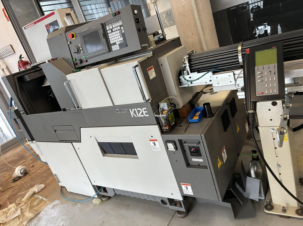 Tour cnc à poupée mobile Citizen K12E VIIP d'occasion